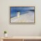 CANVAS PRINT. Framed Gallery Wrap. Landscape. Coastal Wall Art.  Stylish Wood Floater Frame. 17" x 11", 24" x 16", or 36" x 24" Print. product 1